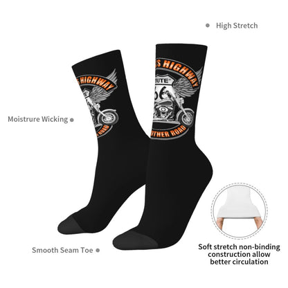 Highway Route 66 Socks