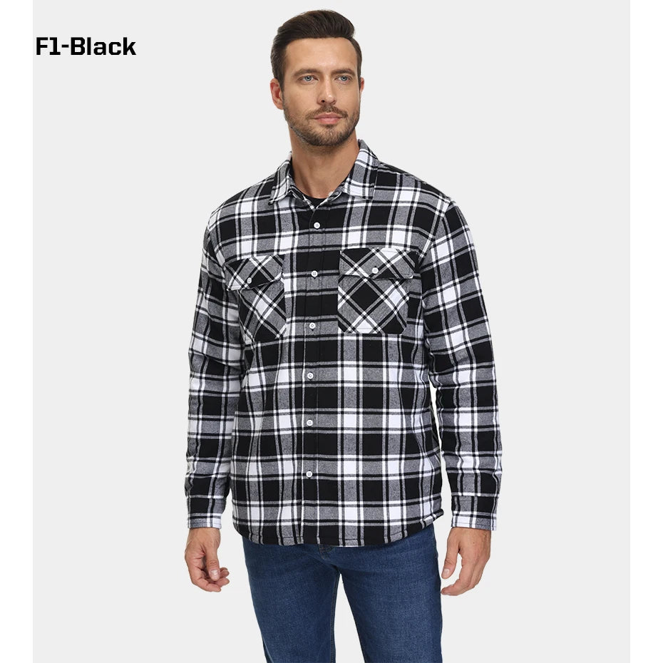 Ridge Fleece Flannel - Black