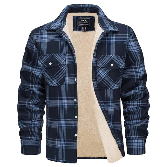 Ridge Fleece Flannel - Blue