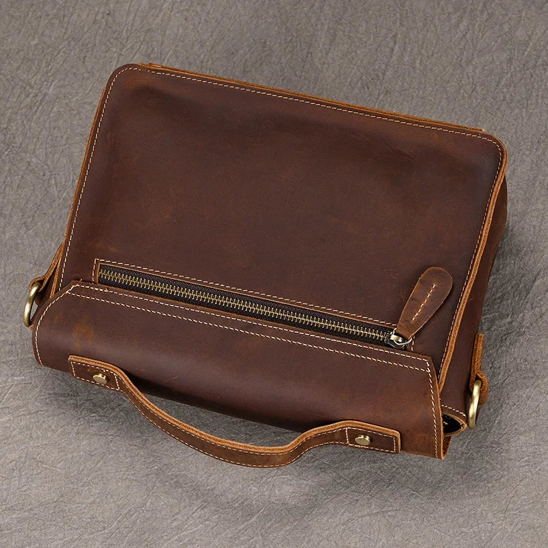 Gary Leather Shoulder Bag