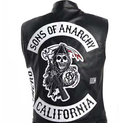 Son of Anarchy California Leather Vest