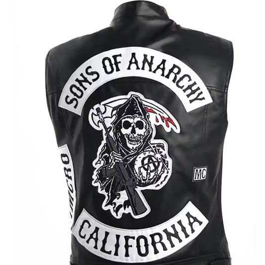 Son of Anarchy California Leather Vest