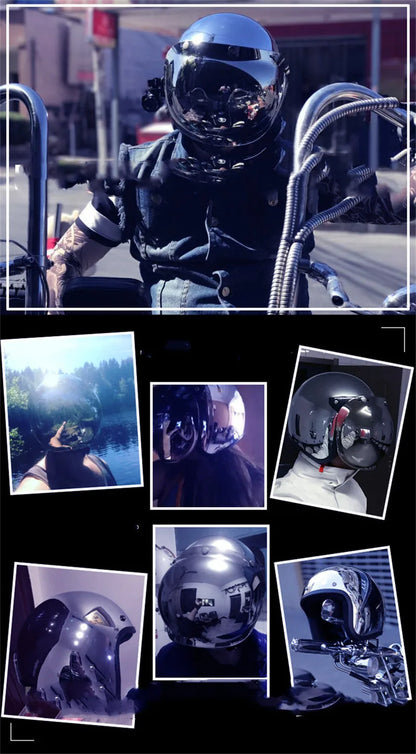 Brian Silver-plated Helmet