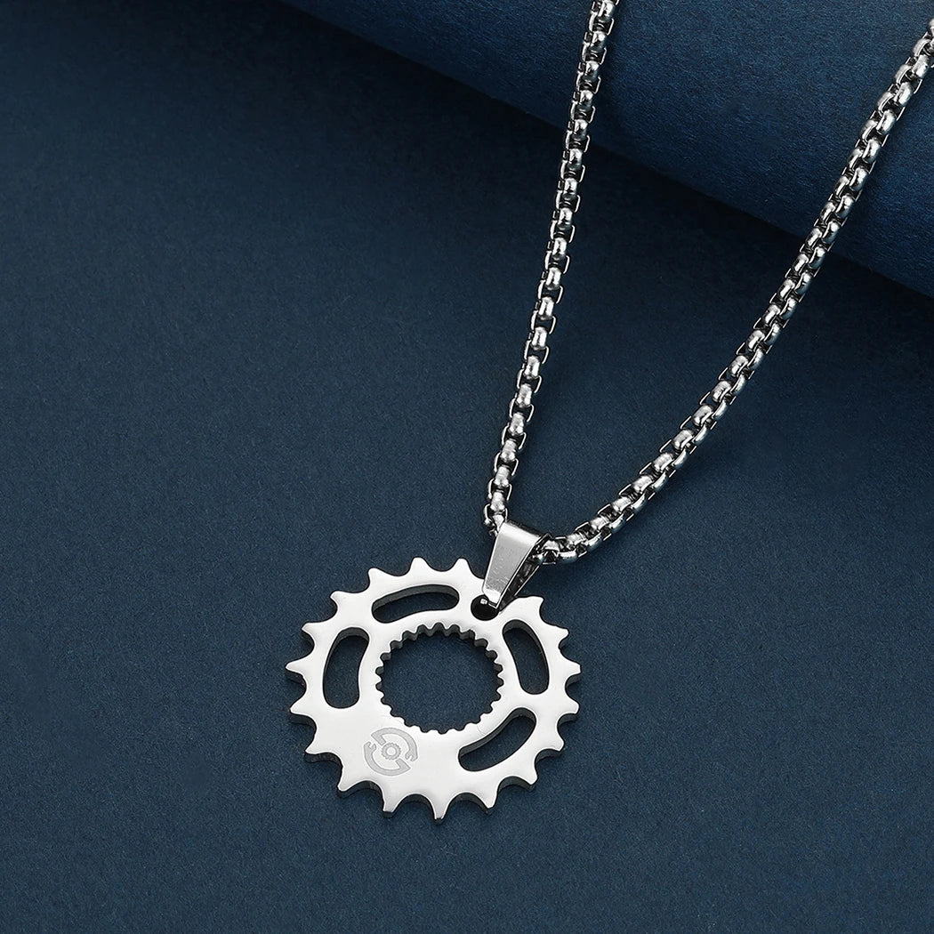 Motorcycle Gear Necklace