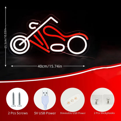 Motorcycle Neon Sign