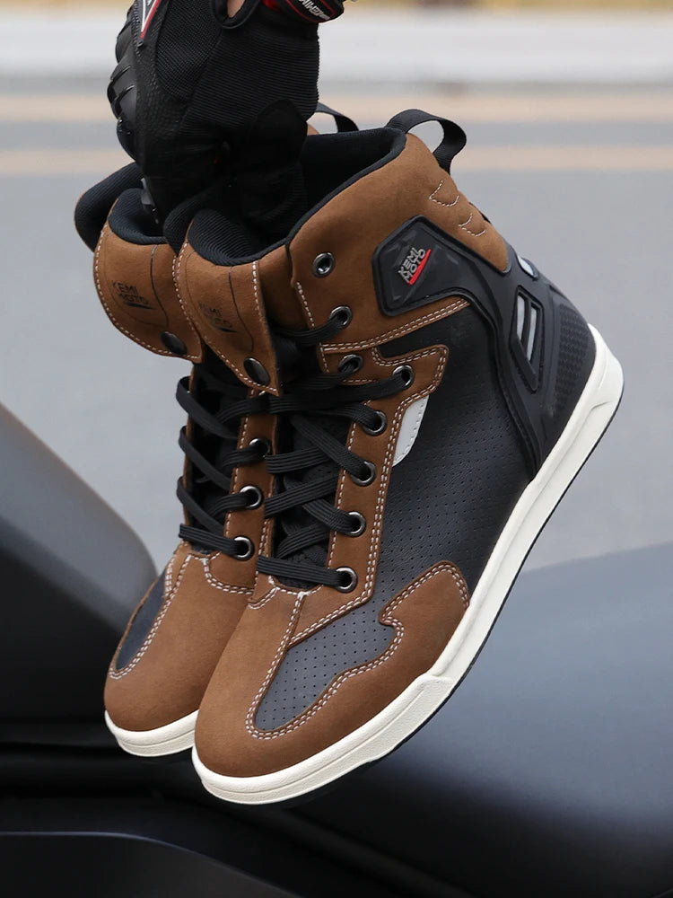 Lancol Motorcycle Shoes - ABG x KemiMoto