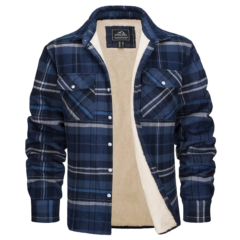 Ridge Fleece Flannel - Blue Gray
