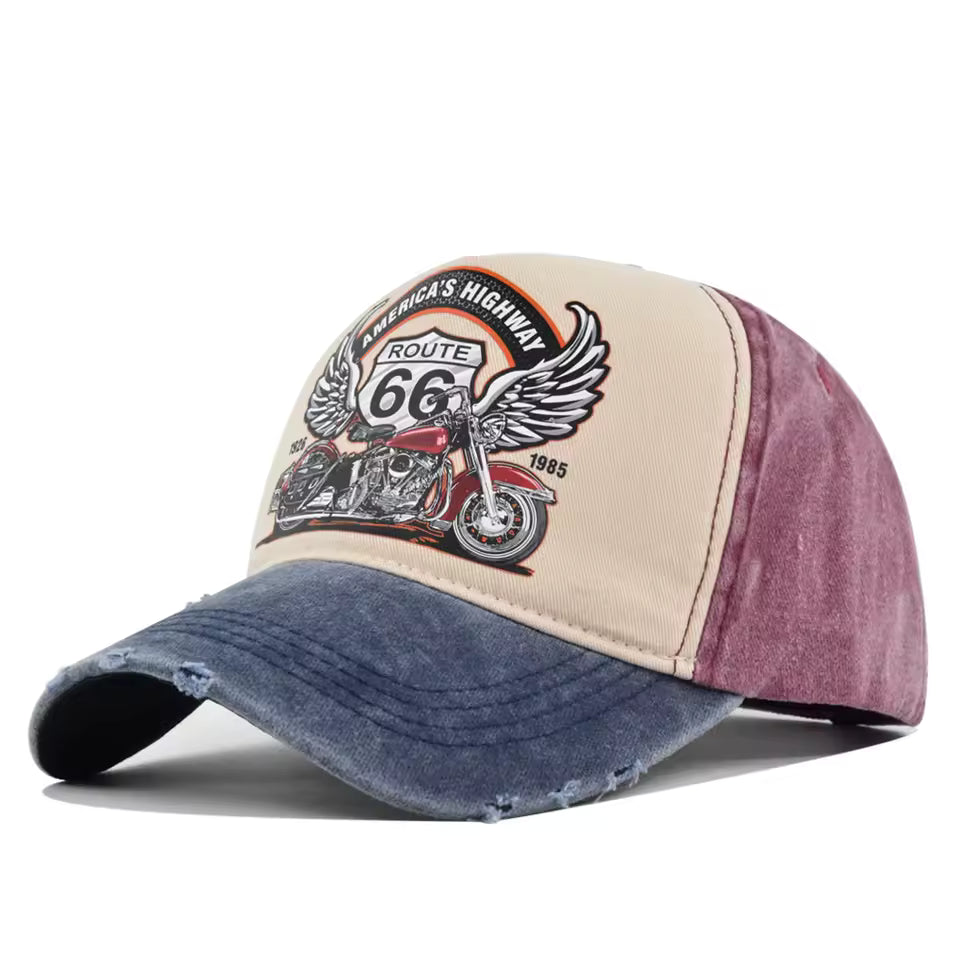 America's Highway Route 66 Baseball Cap
