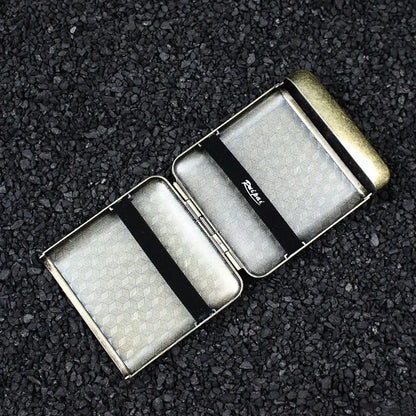Retro Metal Cigarette Case Box