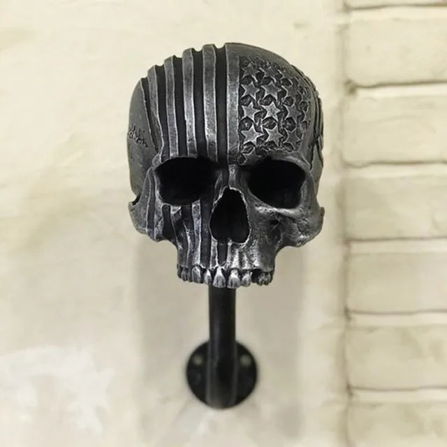 Route 66 Skull Helmet Holder