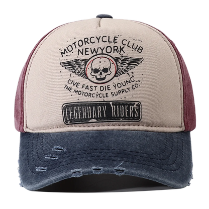 Motorcycle Club Baseballl Cap