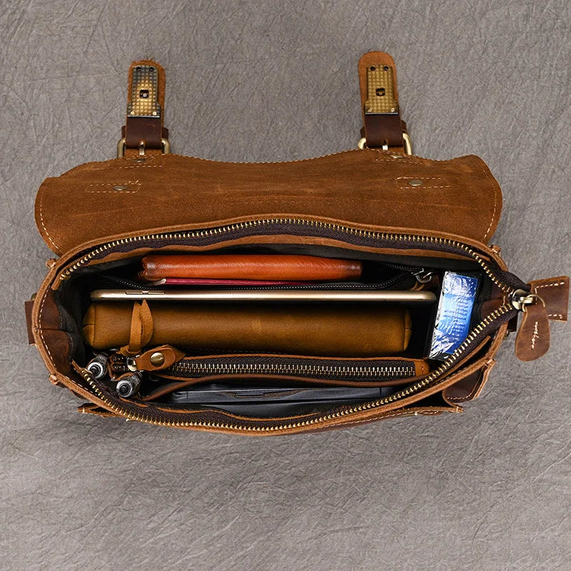 Gary Leather Shoulder Bag