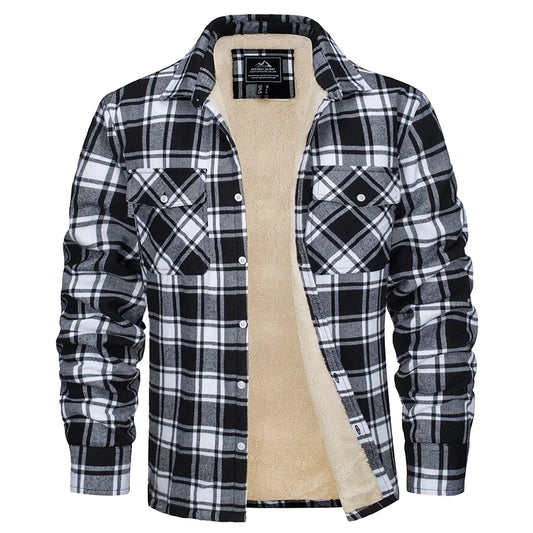 Ridge Fleece Flannel - Black