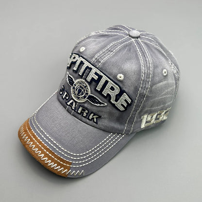 Spitfire Embroidery Vintage Baseball Cap