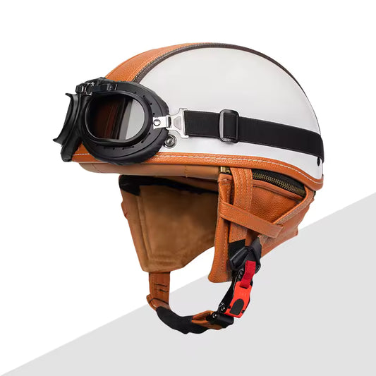 Stetson Helmet - White Orange