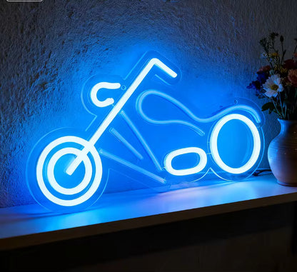 Motorcycle Neon Sign