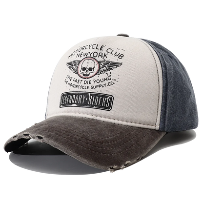 Motorcycle Club Baseballl Cap