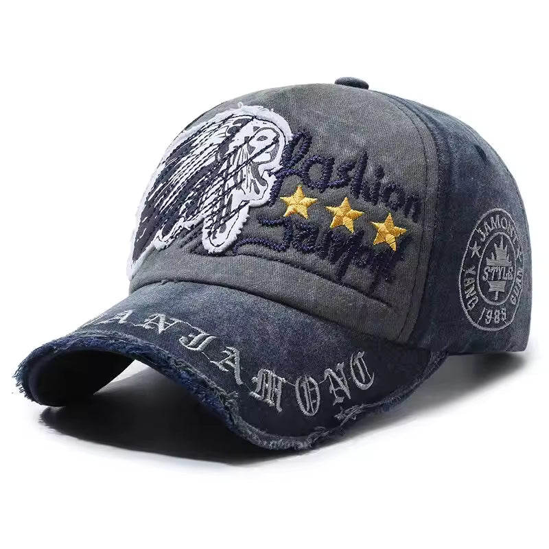 Motocycle Retro Baseball Cap