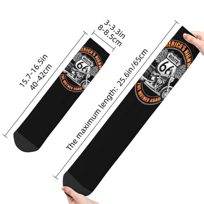Highway Route 66 Socks