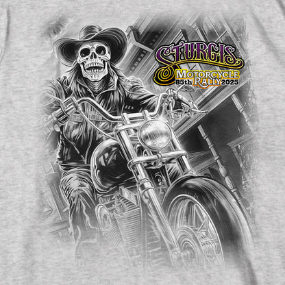 2025 Sturgis Motorcycle Rally #1 Ghost Rider Ash Men's T-Shirt