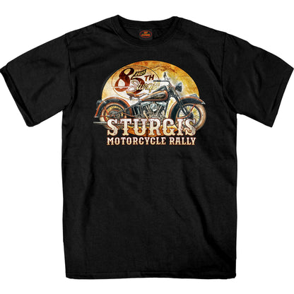 2025 Sturgis Motorcycle Rally Drafting SS Black T-shirt