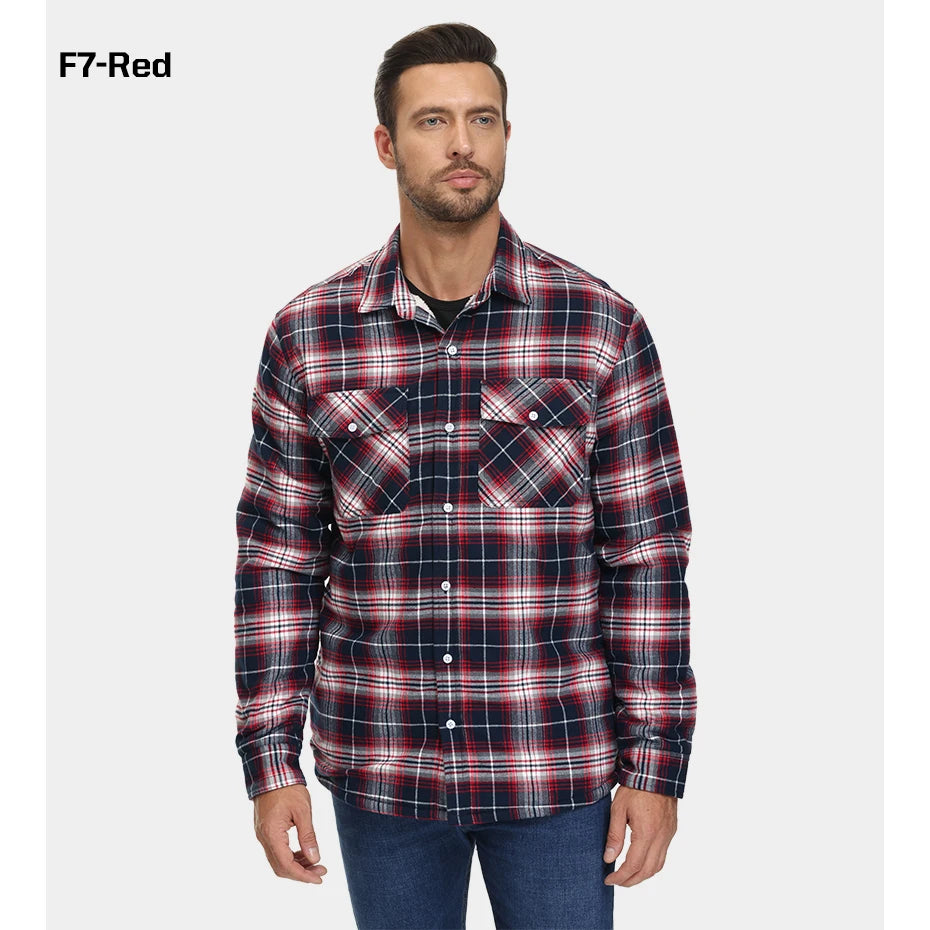 Ridge Fleece Flannel - Red
