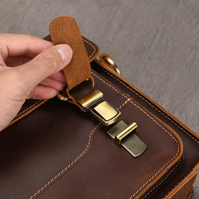 Gary Leather Shoulder Bag