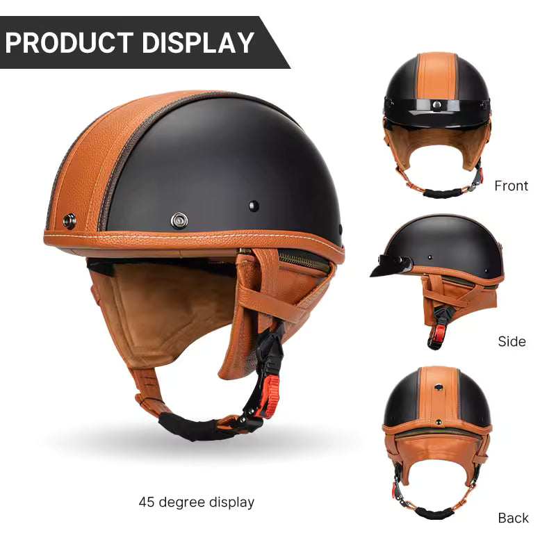 Stetson Helmet - White Orange