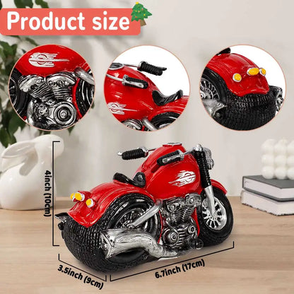 Mini Motorcycle Shaped Piggy Bank