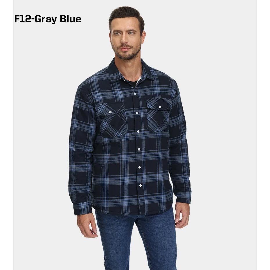 Ridge Fleece Flannel - Blue