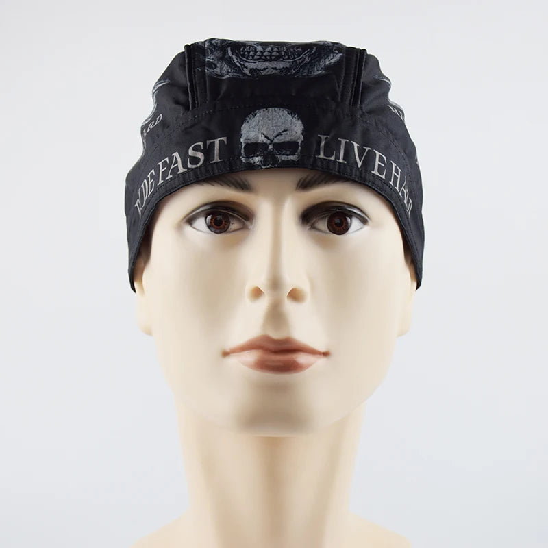 Ride Fast Live Hard Head Wrap