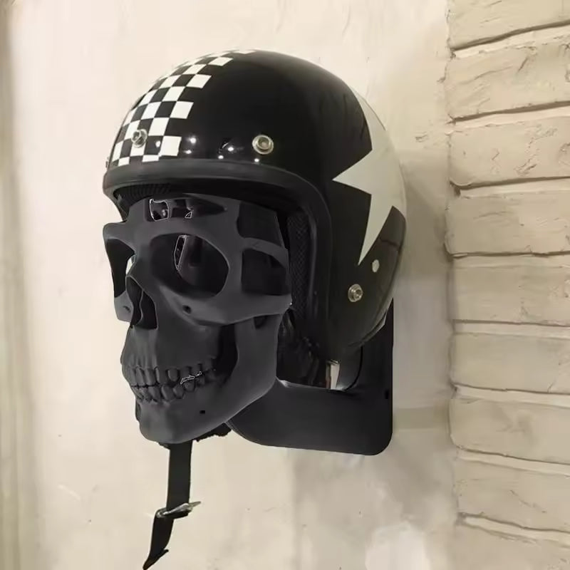 3D Skull Helmet Holder