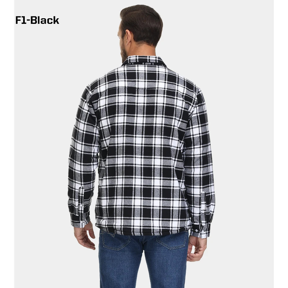 Ridge Fleece Flannel - Black