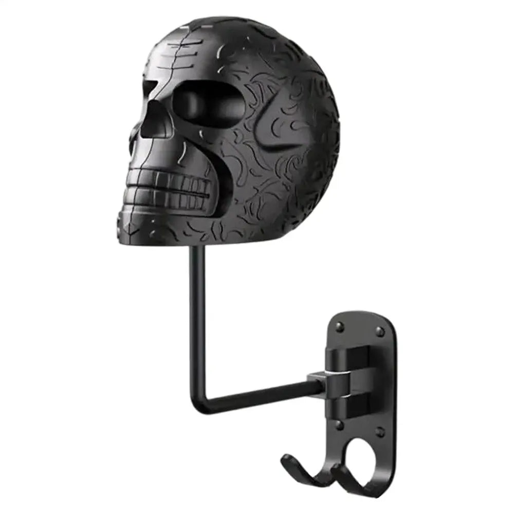 Skull Head Helmet Holder