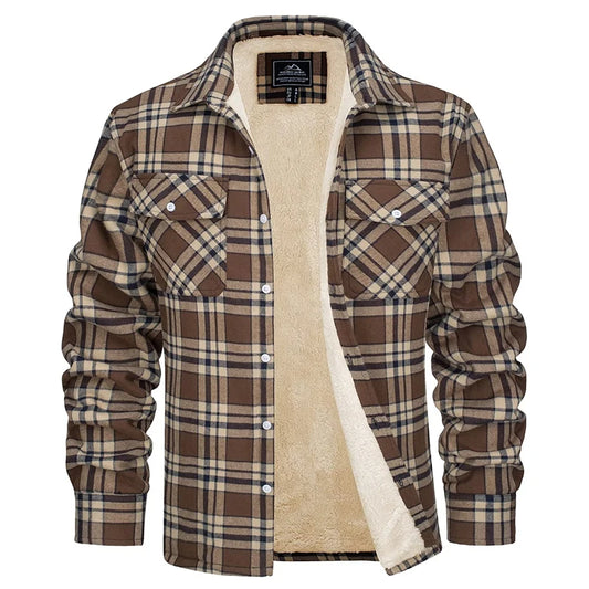 Ridge Fleece Flannel - Brown