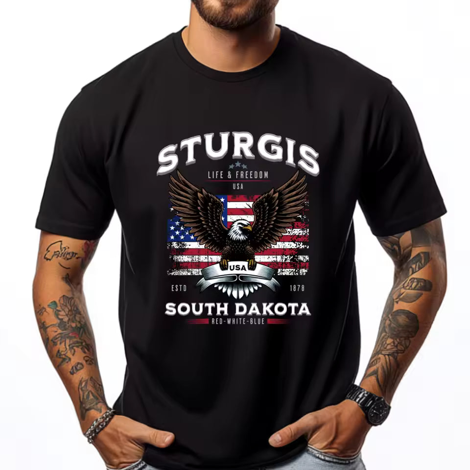 Sturgis Motorcycle Rally South Dakota Vintage VA119