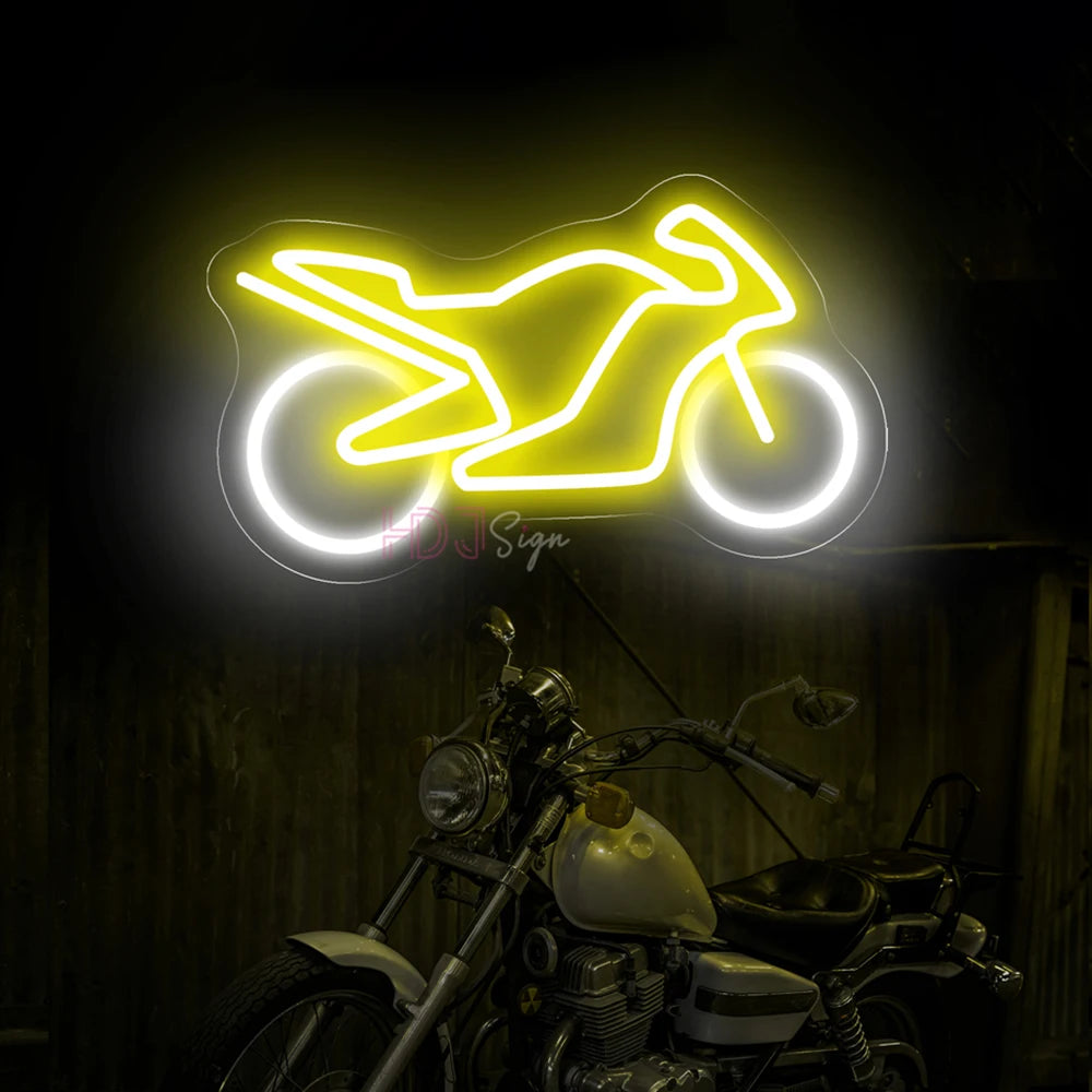 Motorbike Neon Sign 2