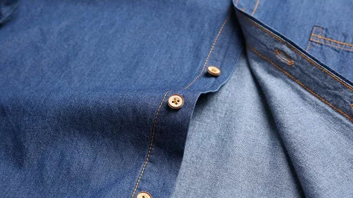 William Long Sleeve Denim Shirt