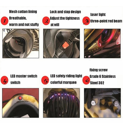 Predator Carbon Fiber Helmet 4