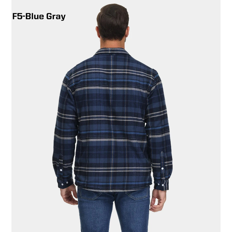 Ridge Fleece Flannel - Blue Gray