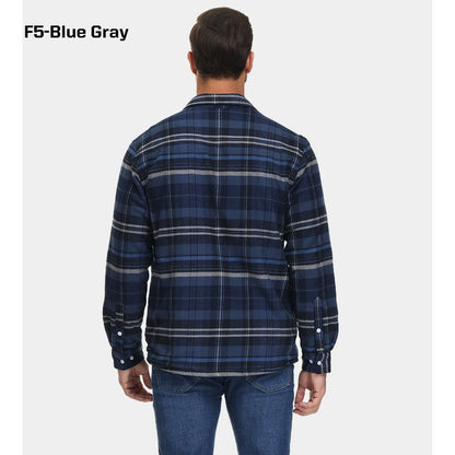 Ridge Fleece Flannel - Blue Gray