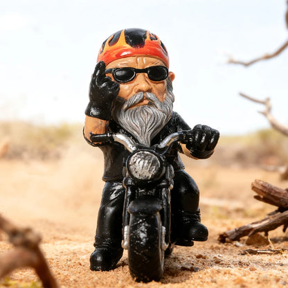 Motorcycle Rider Resin Figurine