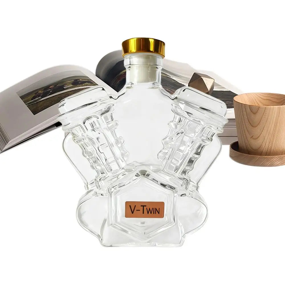 IronPulse Whiskey Bottle