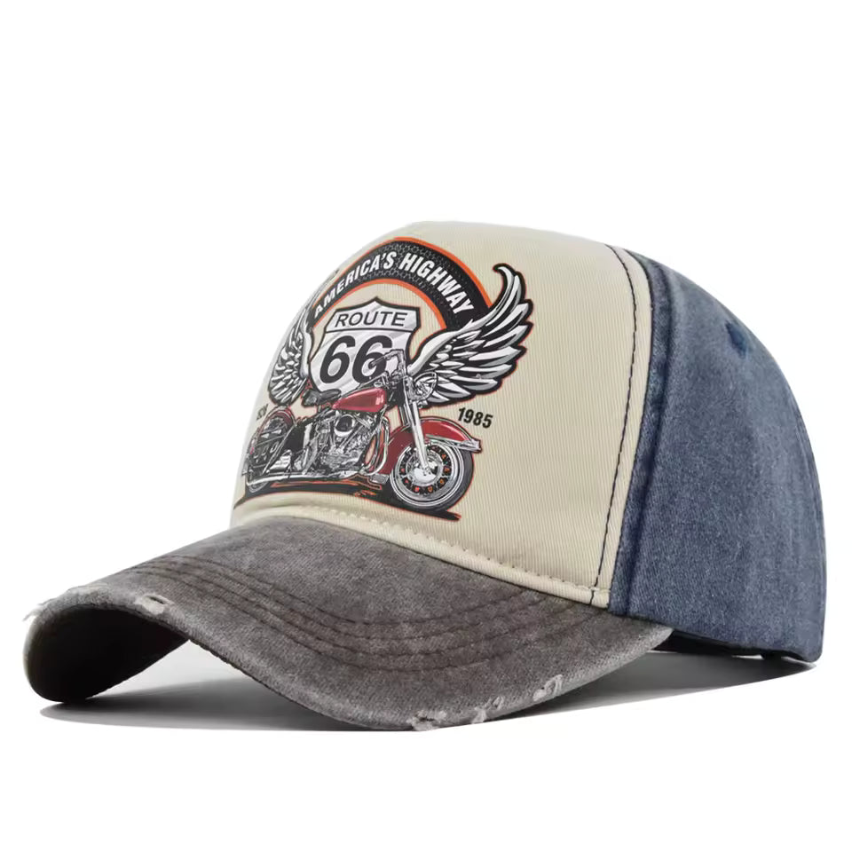 America's Highway Route 66 Baseball Cap