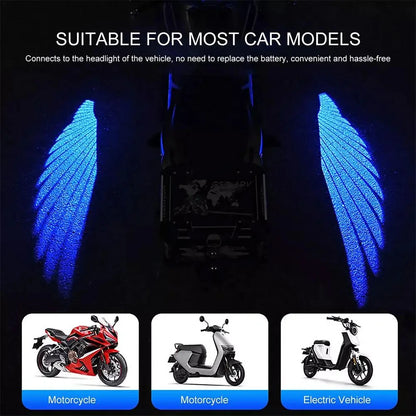 Motorcycle Angel Wings LED Light