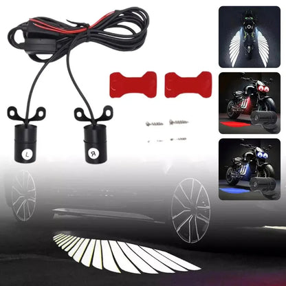 Motorcycle Angel Wings LED Light