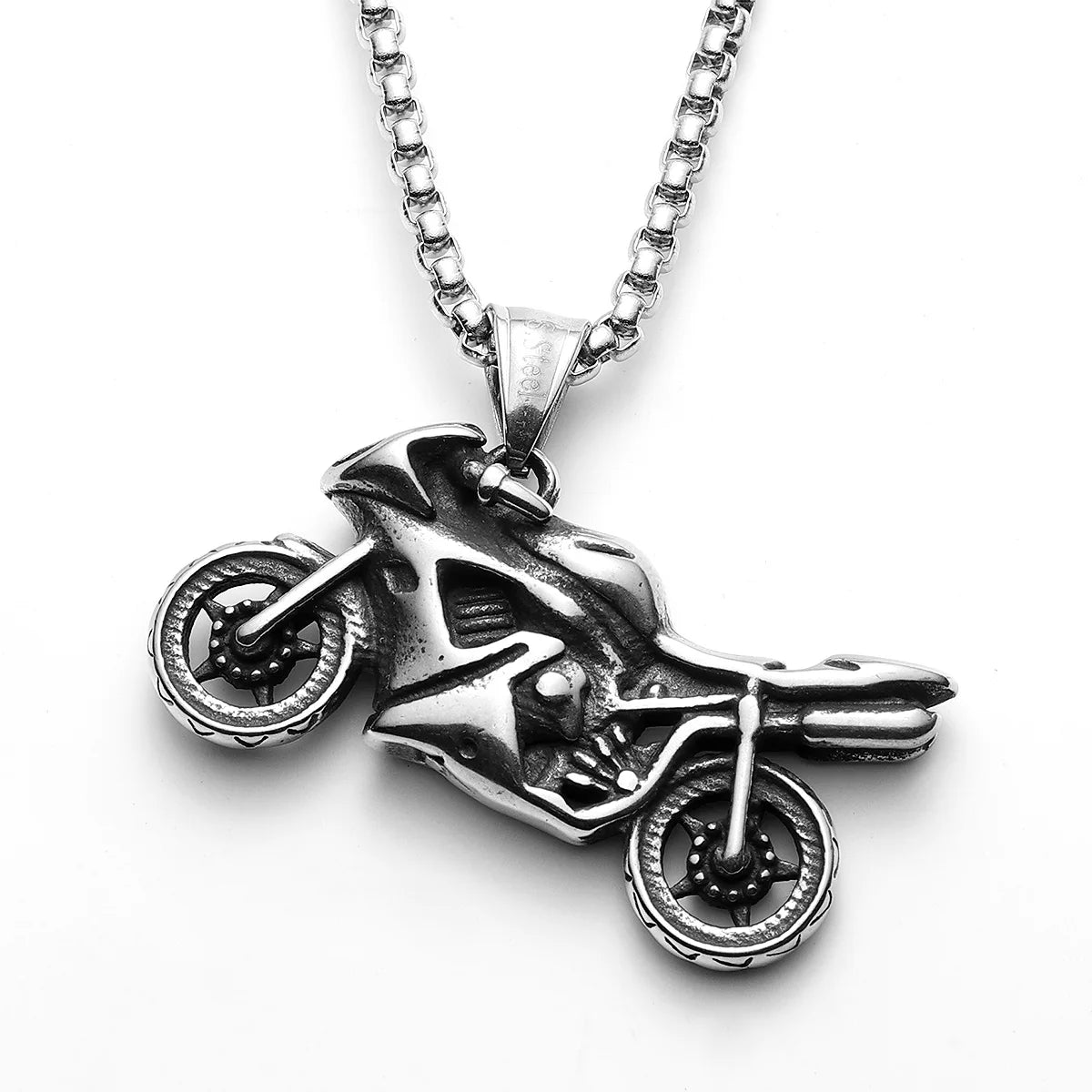 Racing Motorcycle Necklace