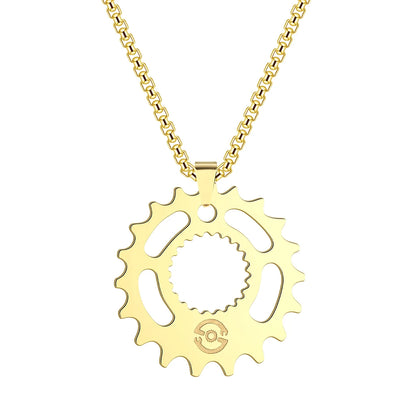 Motorcycle Gear Necklace