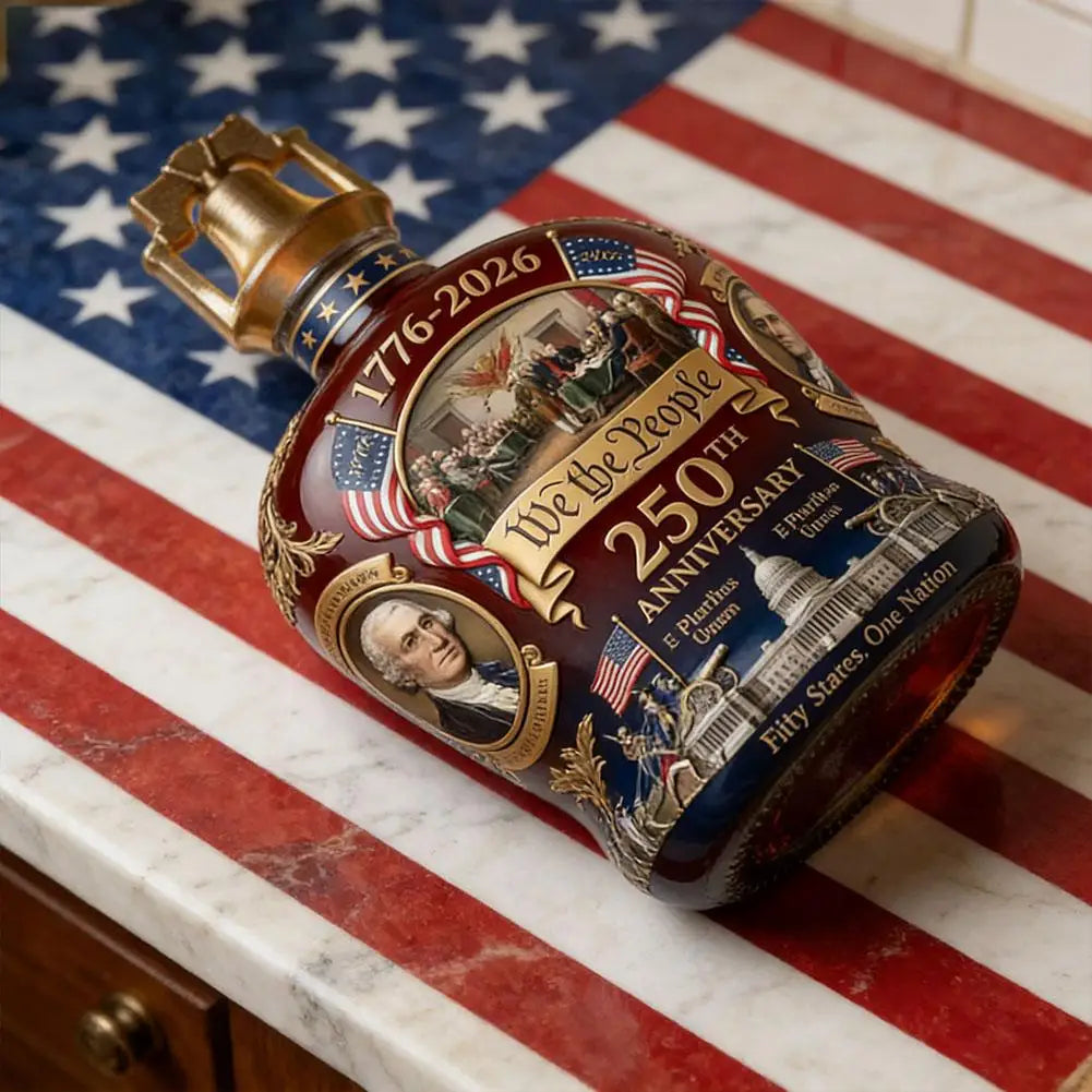U.S. 250th Anniversary Whiskey Bottle