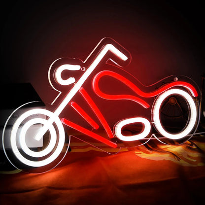 Motorcycle Neon Sign